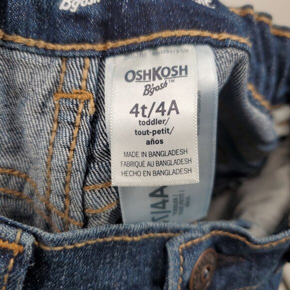OshKosh Bgosh Classic Soft Jeans Denim Pants Toddler Boys Size 4T NWT - Picture 6 of 9